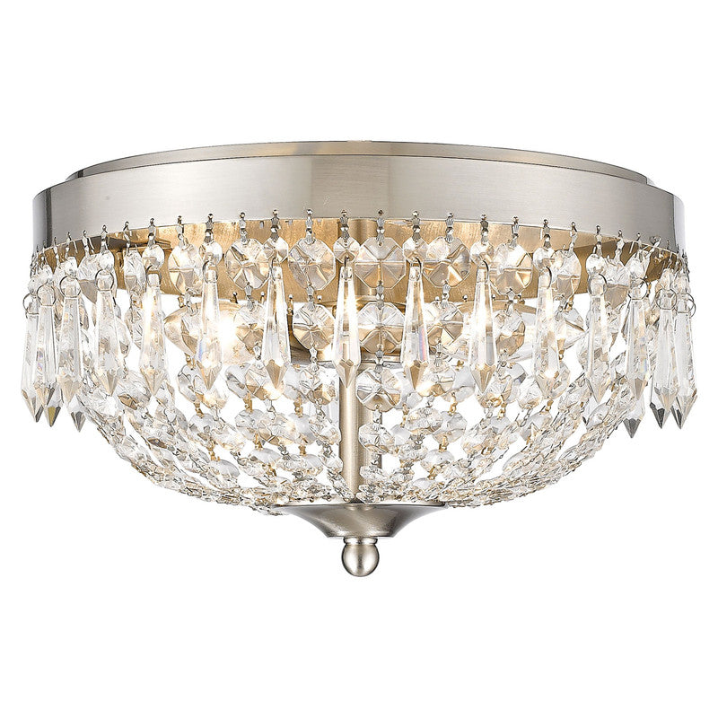 Z-Lite 431F4 - Danza 4 Light 15" Flush Mount