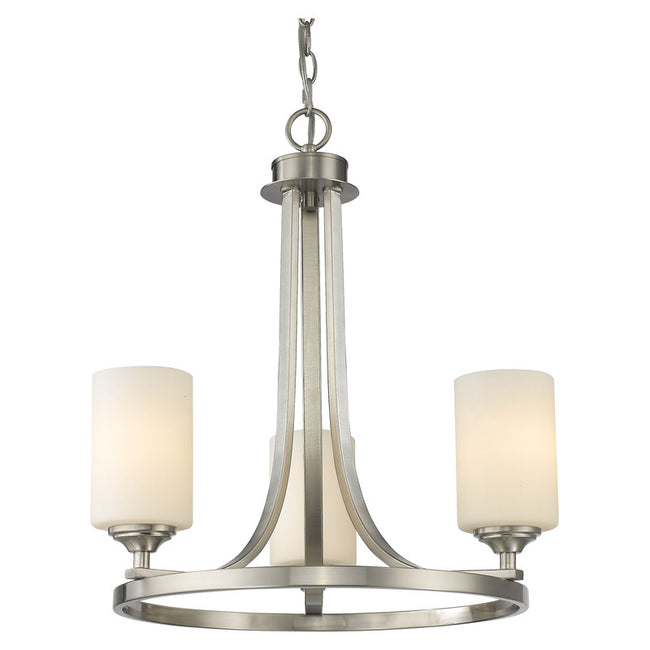 Z-Lite 435-3 - Bordeaux 3 Light 19" Chandelier