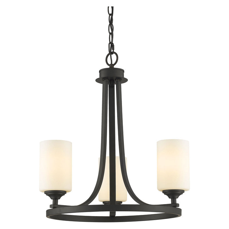 Z-Lite 435-3 - Bordeaux 3 Light 19" Chandelier