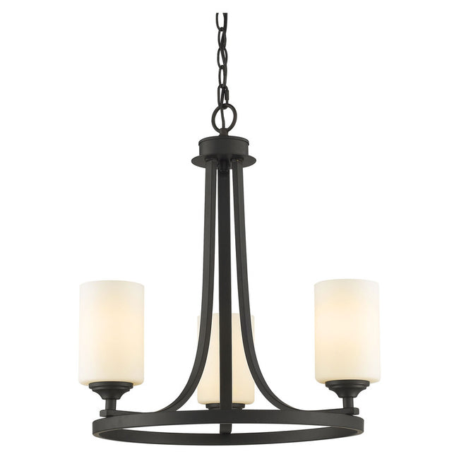 Z-Lite 435-3 - Bordeaux 3 Light 19" Chandelier