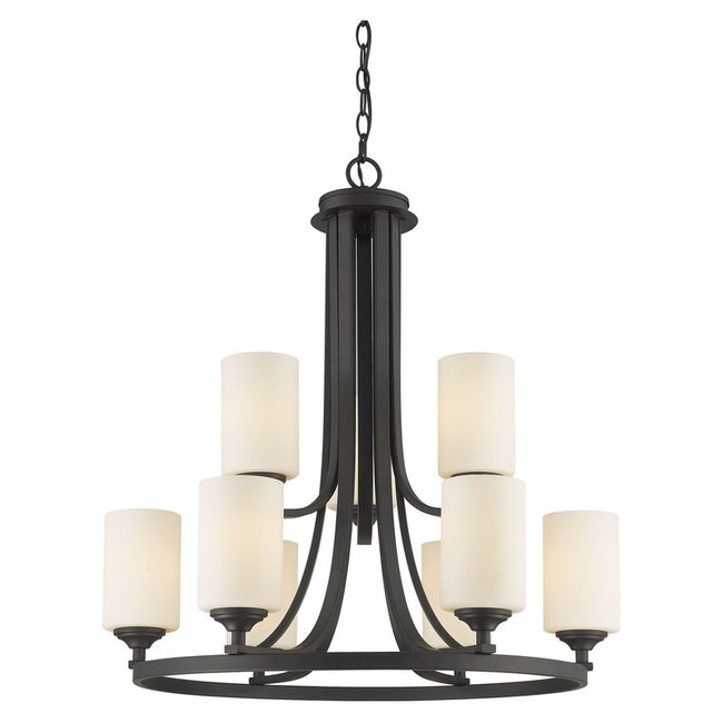 Z-Lite 435-9 - Bordeaux 9 Light 26" Chandelier