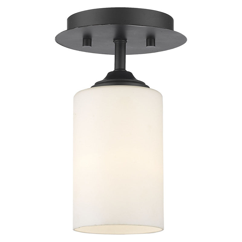 Z-Lite 435F1 - Bordeaux 1 Light 6" Flush Mount