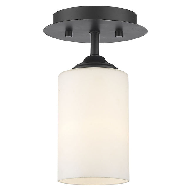 Z-Lite 435F1 - Bordeaux 1 Light 6" Flush Mount