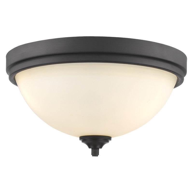Z-Lite 435F3 - Bordeaux 3 Light 15" Flush Mount