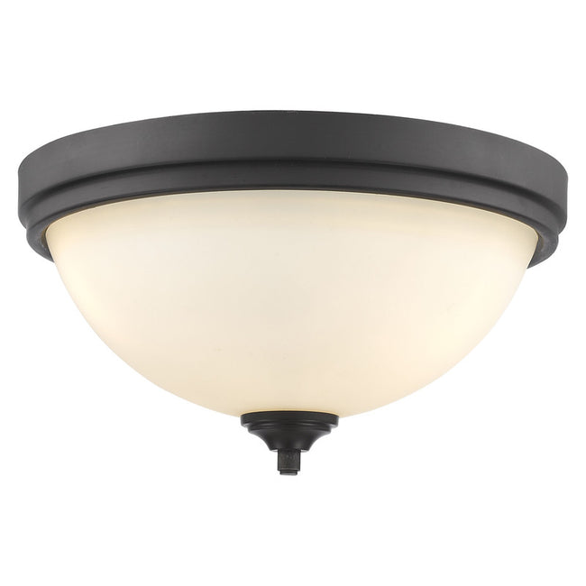 Z-Lite 435F3 - Bordeaux 3 Light 15" Flush Mount
