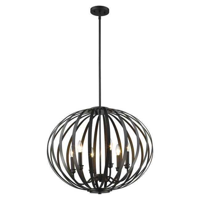 Z-Lite 438-24 - Moundou 6 Light 24" Pendant