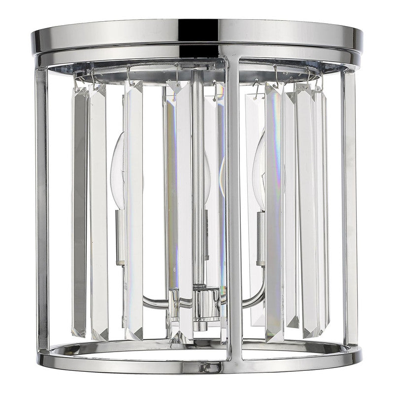 Z-Lite 439F12 - Monarch 3 Light 12" Flush Mount