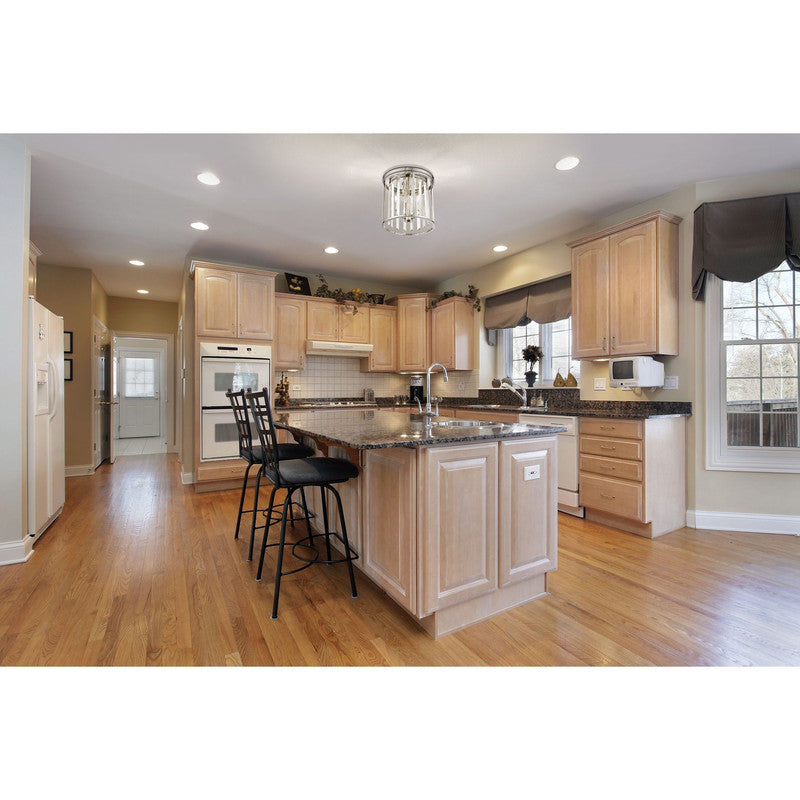 Z-Lite 439F12 - Monarch 3 Light 12" Flush Mount