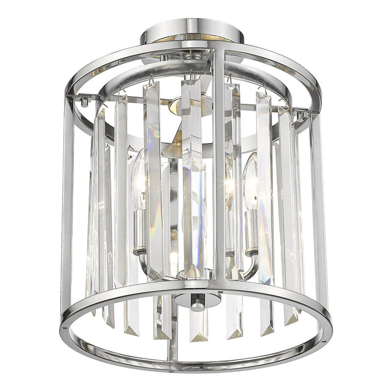 Z-Lite 439SF12 - Monarch 3 Light 12" Flush Mount