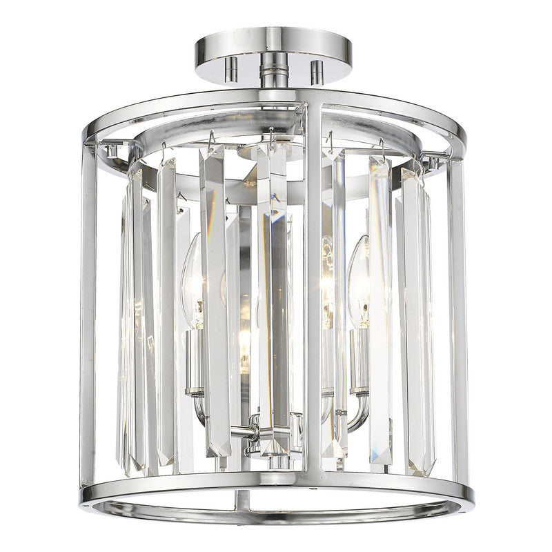 Z-Lite 439SF12 - Monarch 3 Light 12" Flush Mount