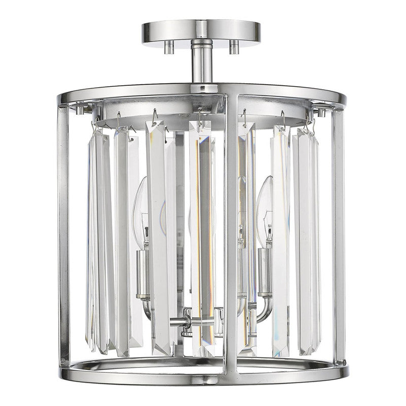 Z-Lite 439SF12 - Monarch 3 Light 12" Flush Mount