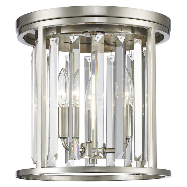 Z-Lite 439F12 - Monarch 3 Light 12" Flush Mount