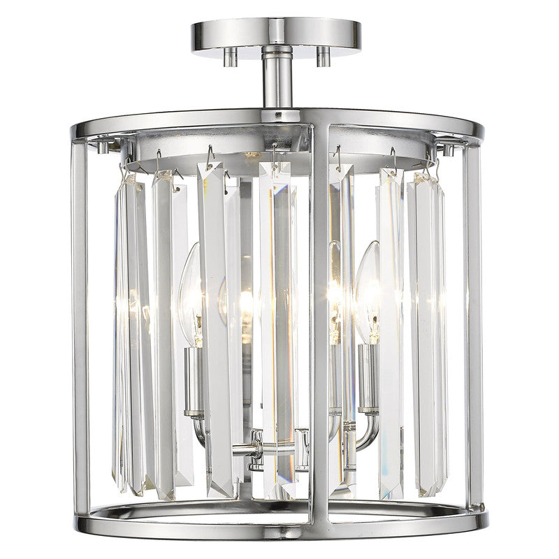 Z-Lite 439SF12 - Monarch 3 Light 12" Flush Mount