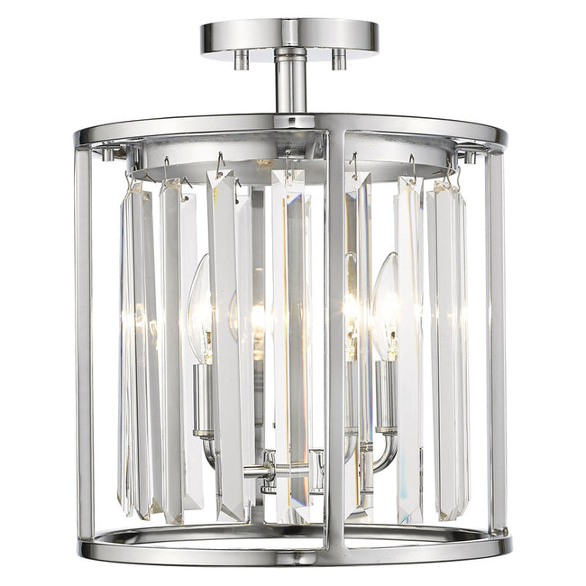 Z-Lite 439SF12 - Monarch 3 Light 12" Flush Mount