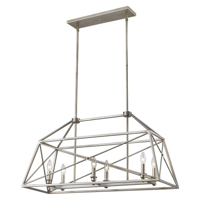 Z-Lite 447-36 - Trestle 6 Light 36" Pendant