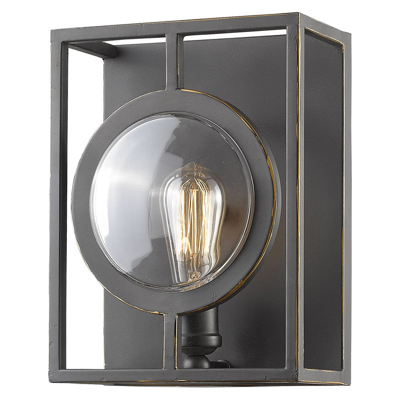 Z-Lite 448-1S-B - Port 1 Light 9" Sconce