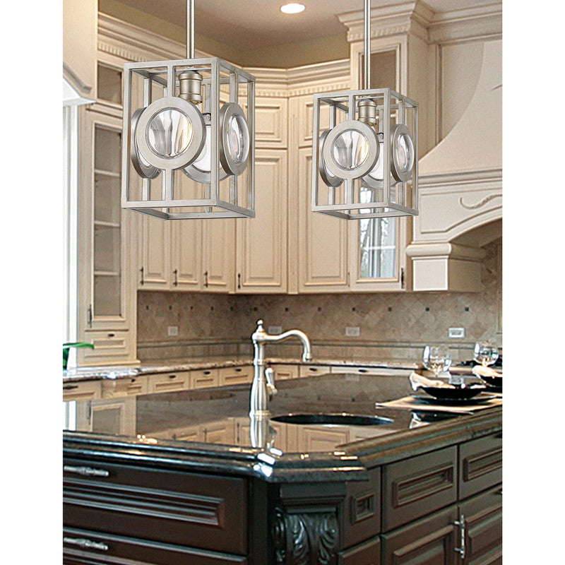 Z-Lite 448MP - Port 1 Light 9" Pendant