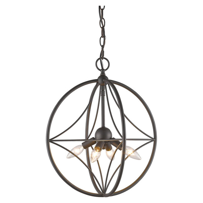 Z-Lite 452-16 - Cortez 4 Light 16" Pendant