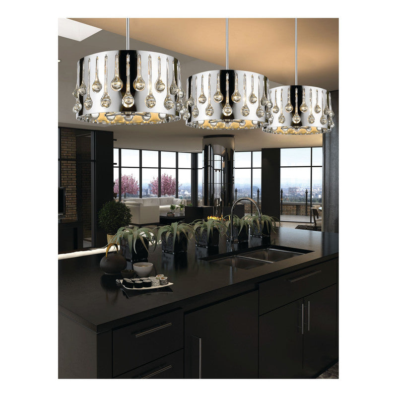 453-16 - Oberon 4 Light 17" Pendant