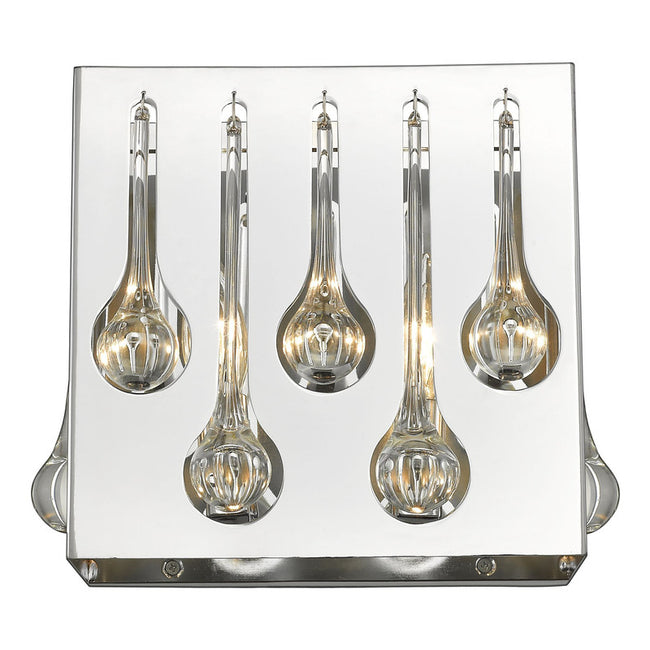 453SQ2S - Oberon 2 Light 9" Sconce