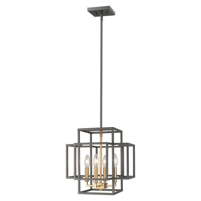 Z-Lite 454-14 - Titania 4 Light 14" Pendant