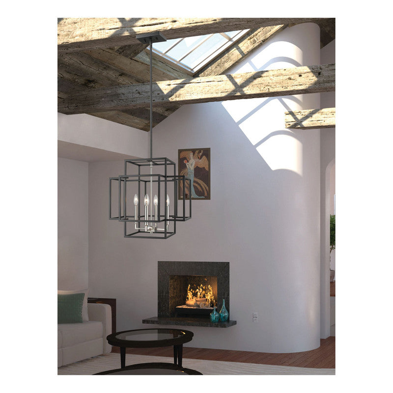 Z-Lite 454-18 - Titania 4 Light 18" Pendant