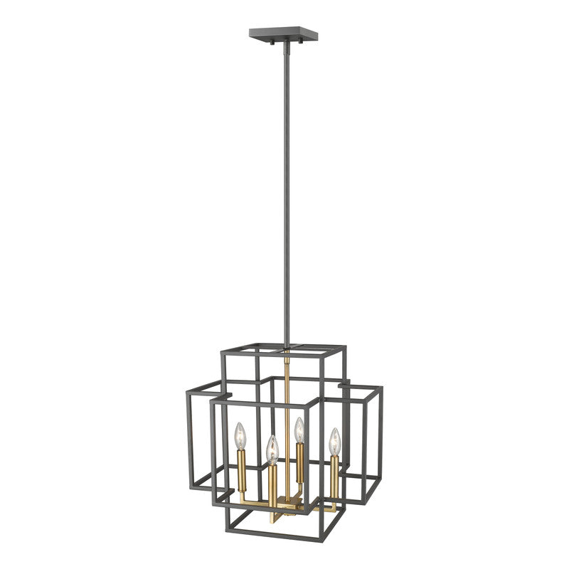 Z-Lite 454-18 - Titania 4 Light 18" Pendant