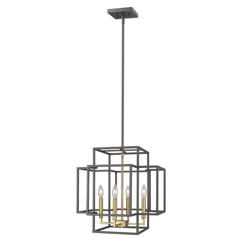Z-Lite 454-18 - Titania 4 Light 18" Pendant