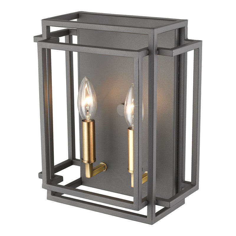 Z-Lite 454-2S - Titania 2 Light 10" Sconce