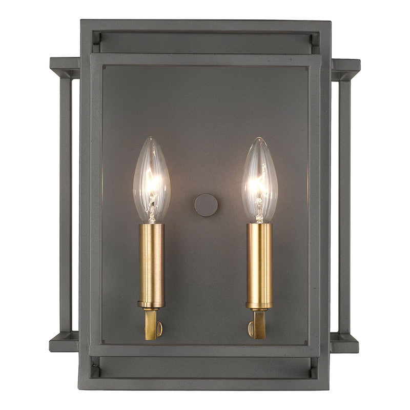 Z-Lite 454-2S - Titania 2 Light 10" Sconce