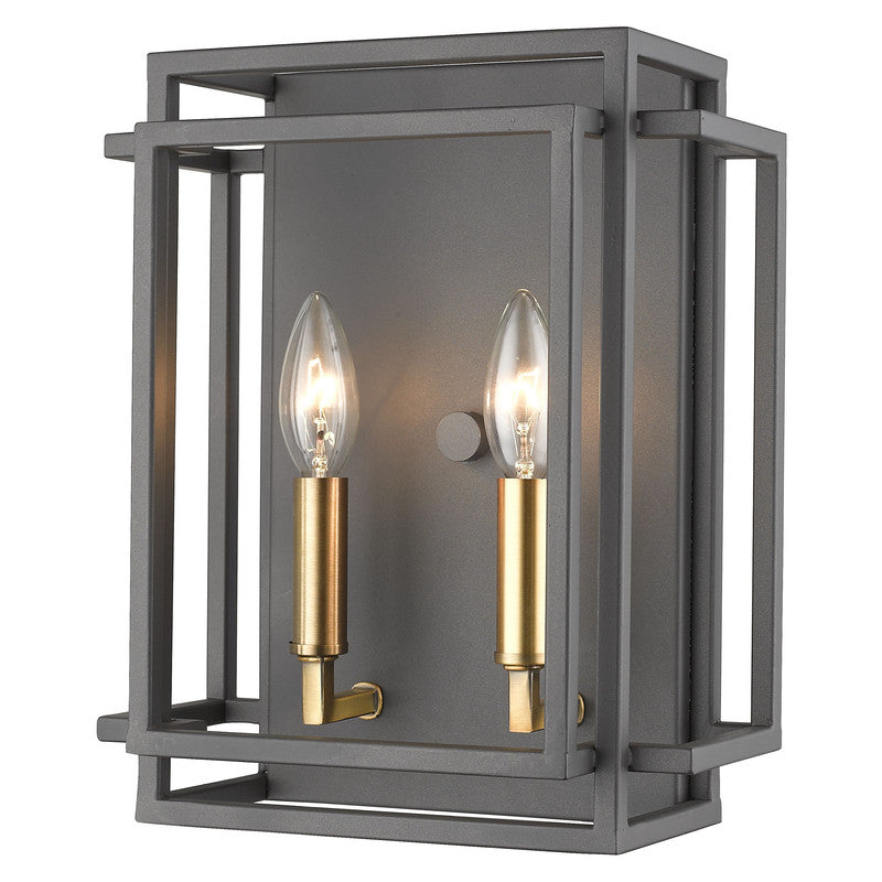 Z-Lite 454-2S - Titania 2 Light 10" Sconce