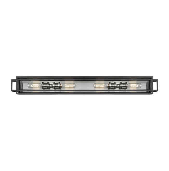 Z-Lite 454-4V - Titania 4 Light 40" Vanity Light