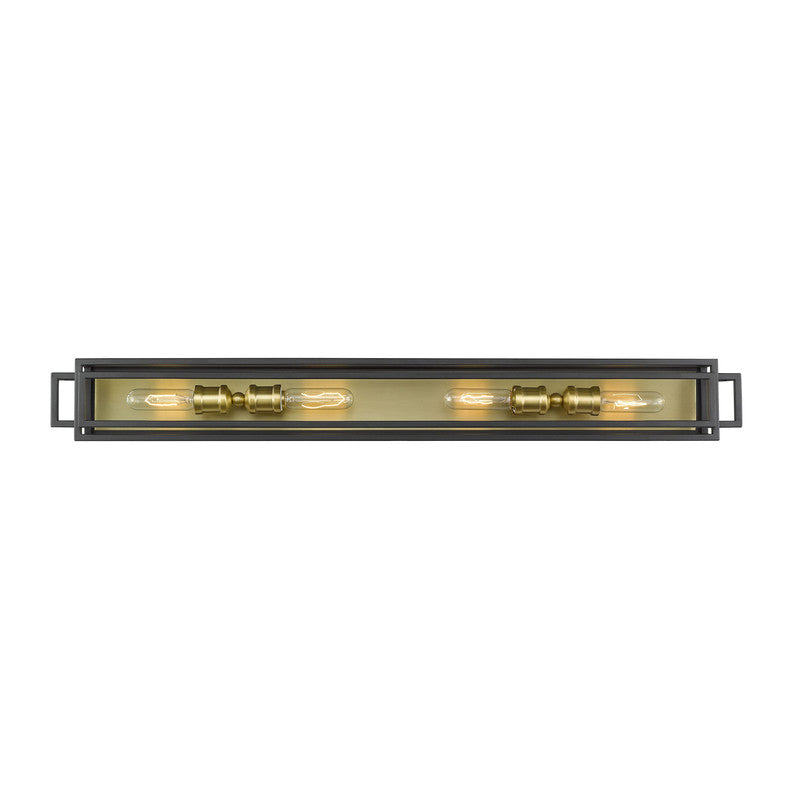 Z-Lite 454-4V - Titania 4 Light 40" Vanity Light