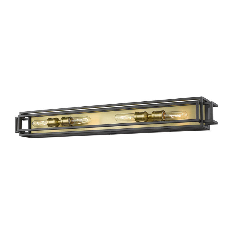 Z-Lite 454-4V - Titania 4 Light 40" Vanity Light