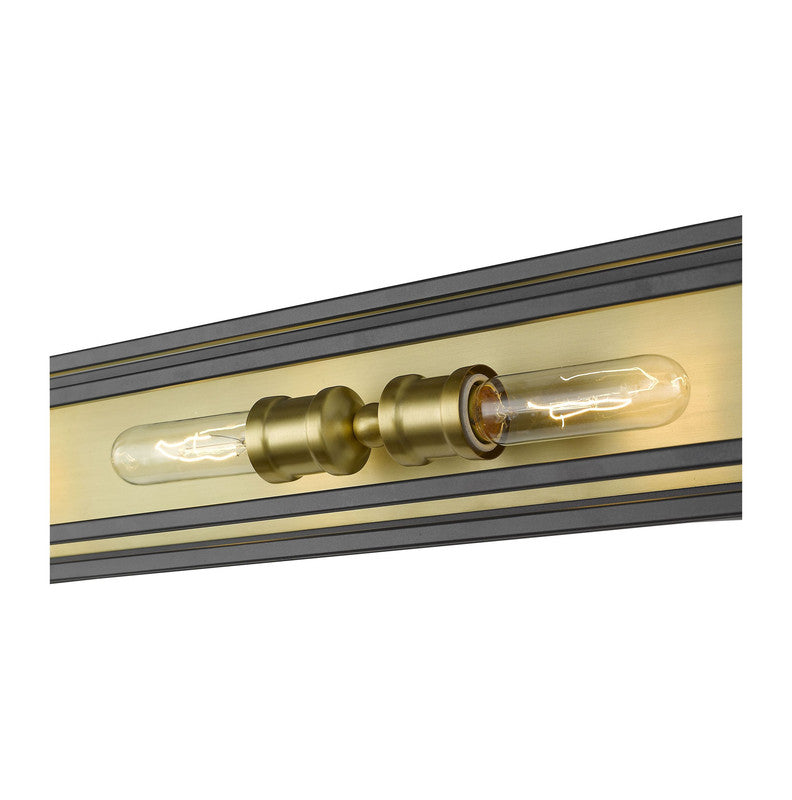 Z-Lite 454-4V - Titania 4 Light 40" Vanity Light