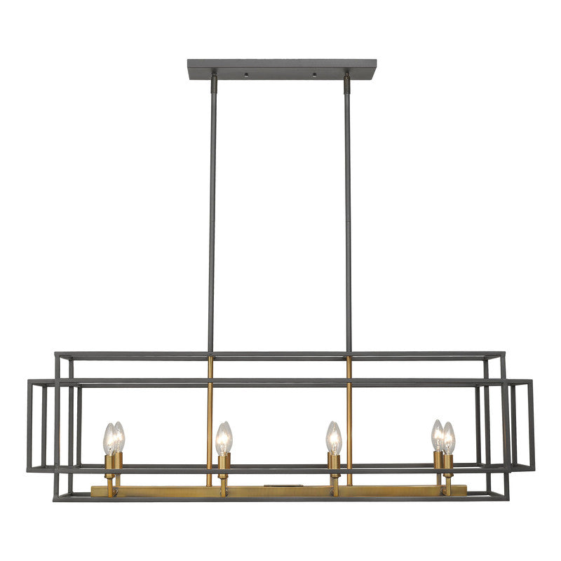 Z-Lite 454-44L - Titania 8 Light 44" Chandelier