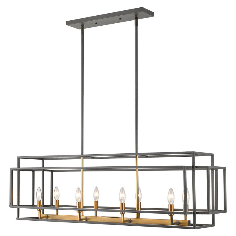 Z-Lite 454-44L - Titania 8 Light 44" Chandelier