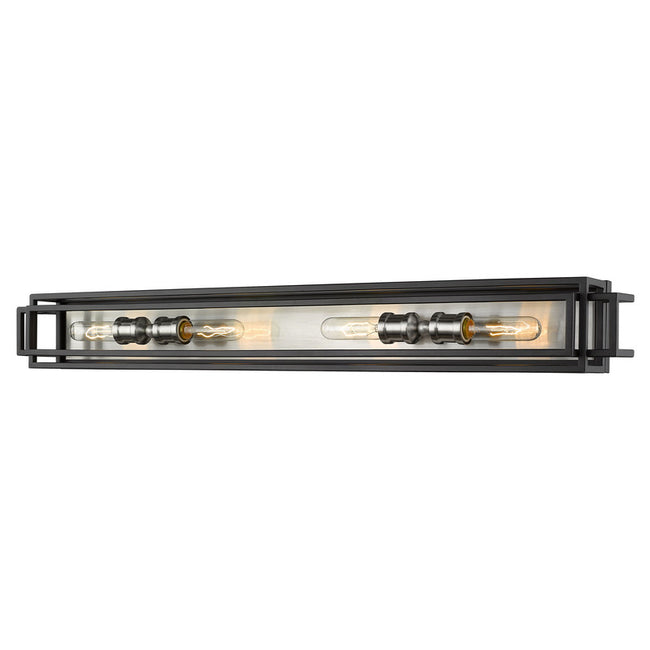 Z-Lite 454-4V - Titania 4 Light 40" Vanity Light