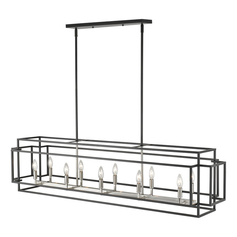 Z-Lite 454-54L - Titania 10 Light 54" Chandelier