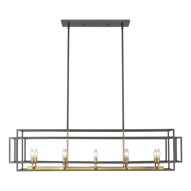 Z-Lite 454-54L - Titania 10 Light 54" Chandelier