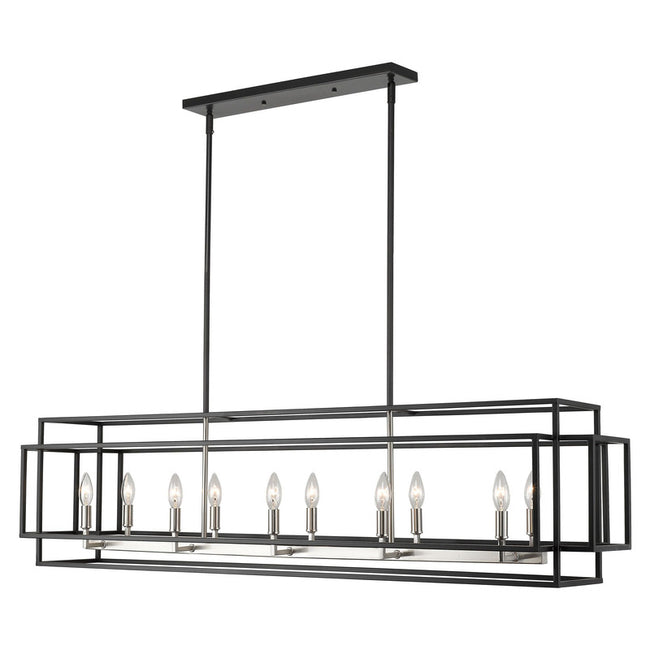 Z-Lite 454-54L - Titania 10 Light 54" Chandelier