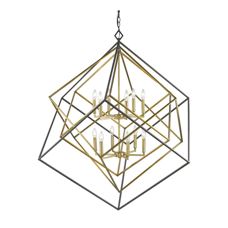 Z-Lite 457-12 - Euclid 12 Light 48" Chandelier