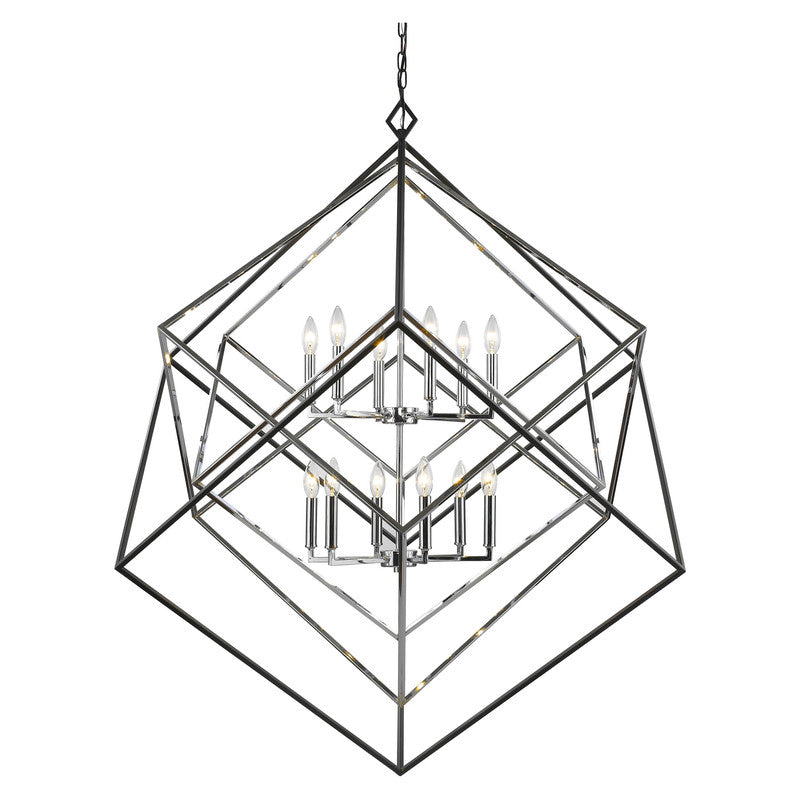 Z-Lite 457-12 - Euclid 12 Light 48" Chandelier