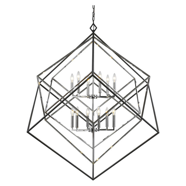 Z-Lite 457-12 - Euclid 12 Light 48" Chandelier