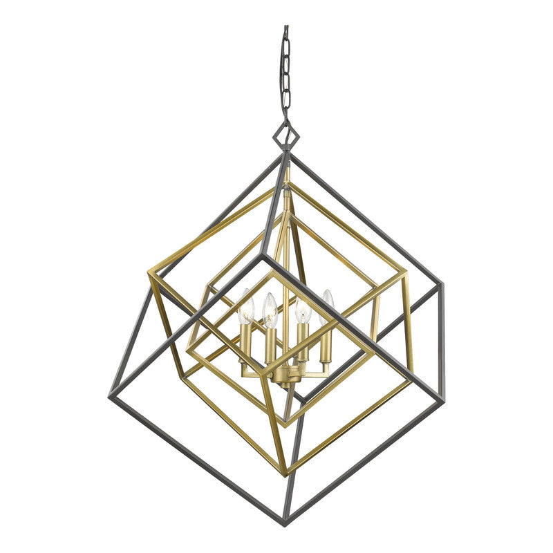 Z-Lite 457-4 - Euclid 4 Light 30" Chandelier