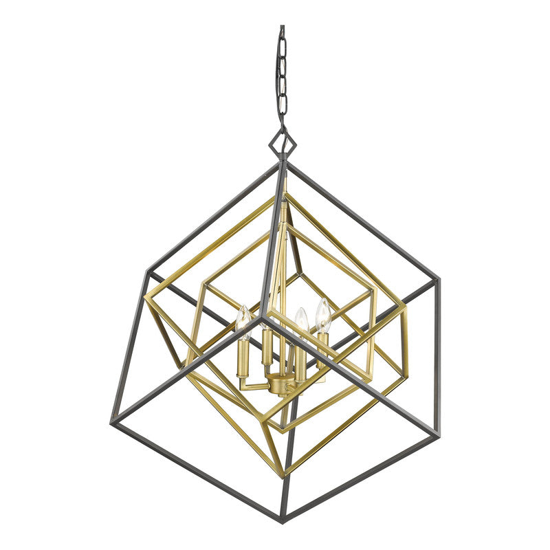 Z-Lite 457-4 - Euclid 4 Light 30" Chandelier
