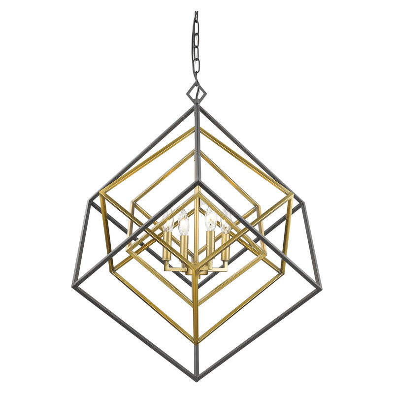 Z-Lite 457-4 - Euclid 4 Light 30" Chandelier