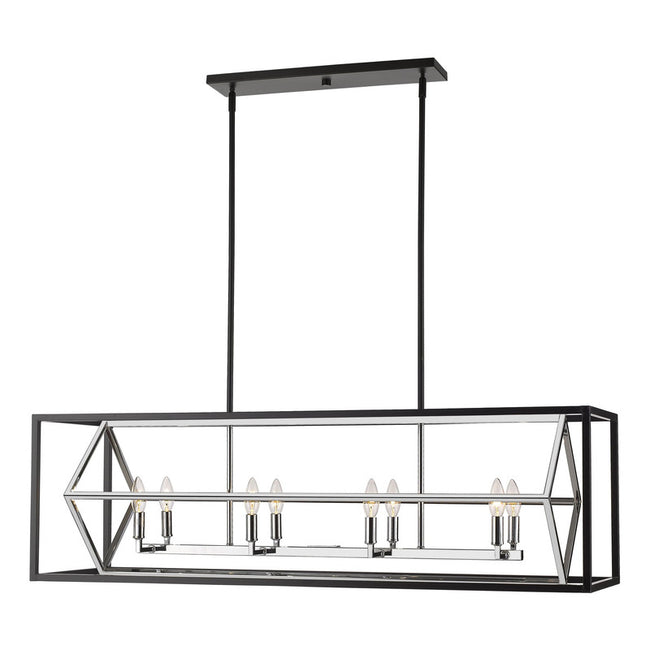 Z-Lite 457-8L - Euclid 8 Light 44" Chandelier