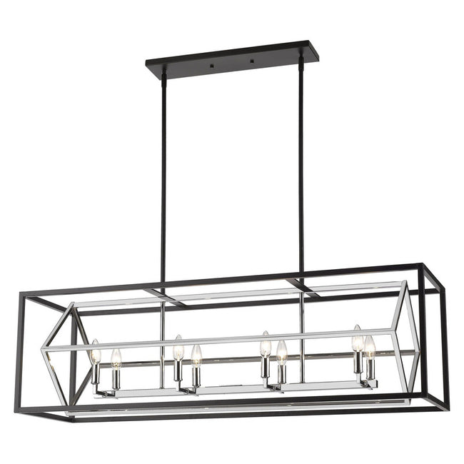 Z-Lite 457-8L - Euclid 8 Light 44" Chandelier