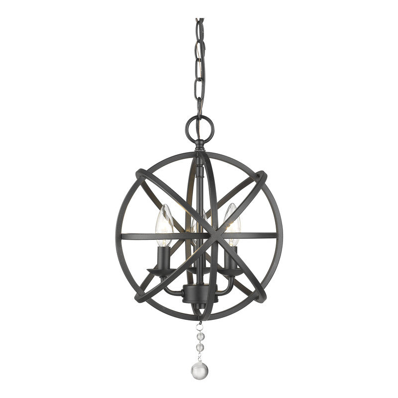 Z-Lite 458-12 - Tull 3 Light 12" Chandelier